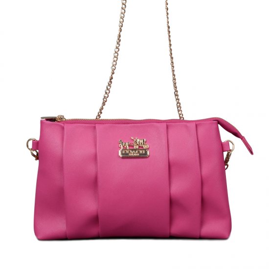 Coach Kylte In Saffiano Small Pink Crossbody Bags EKV - Click Image to Close